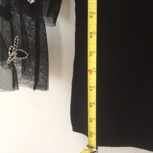 Black Designer Top - Picture 4 of 7